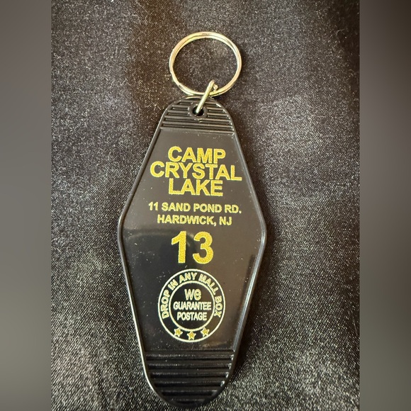 Accessories - 😋 3 for $15 Camp Crystal Lake Black Keychain